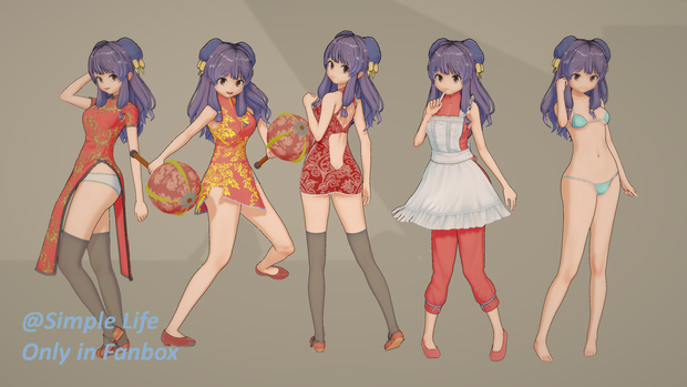 【コイカツ / Koikatsu】Character Card キャラクターカード---シャンプー (shampoo)