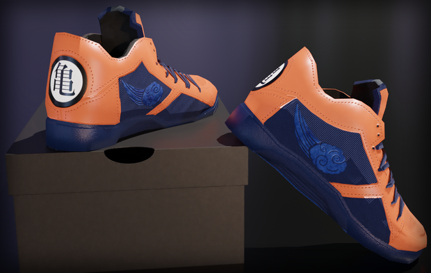 Sayin 9001 Basketball shoes: Carrot Edition