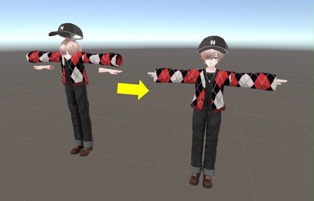 Armatureの位置サイズ合わせツール