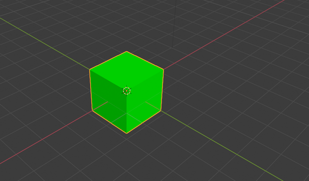 Green Cube for Eyo