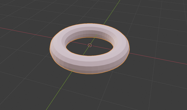 Pink torus for Maya