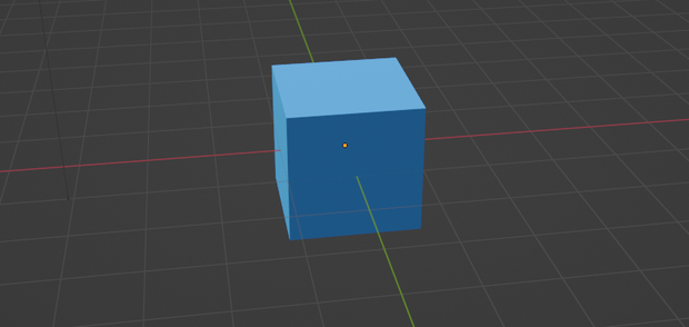 Blue Cube for Mark