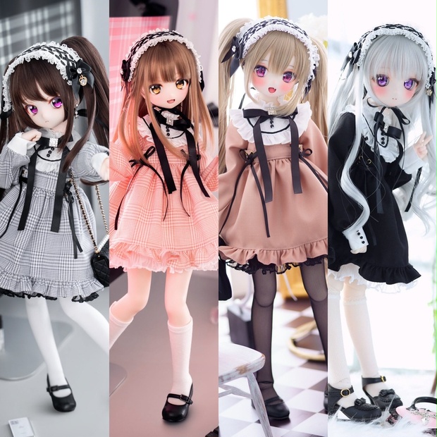 ののっこっこ♡DDH10カスタムヘッド♡ちょい地雷系な妹ちゃん