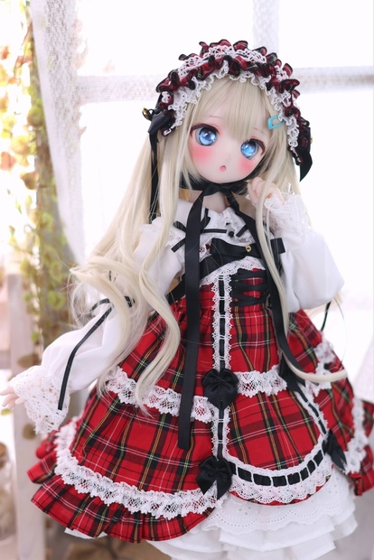 Made-to-order 受注品】MDD / KUMAKO【懐古ロリィタちゃん（赤