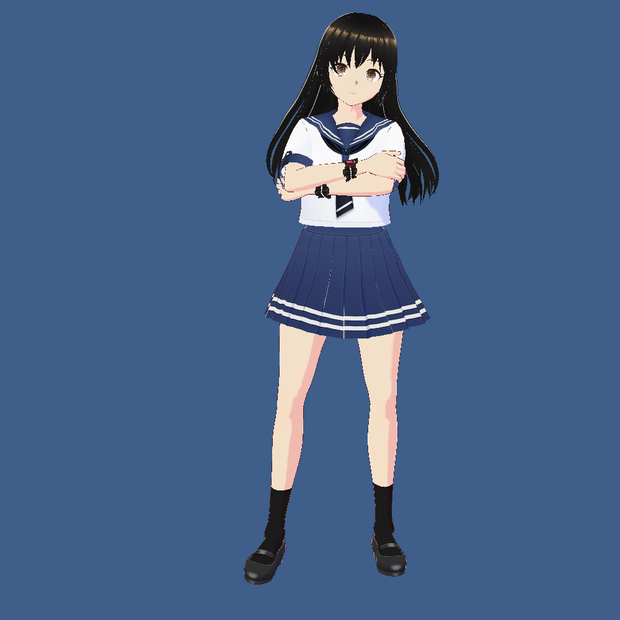 Anime School Girl 