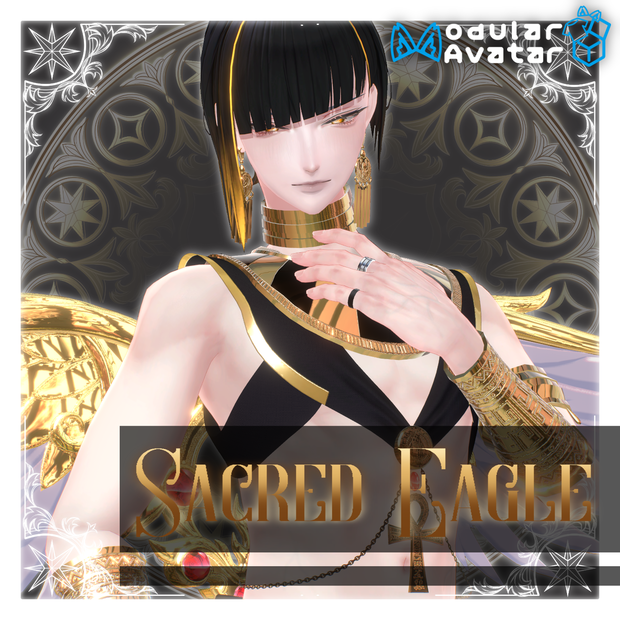 【24時間セール中】Sacred Eagle【VRC向けアバター衣装】