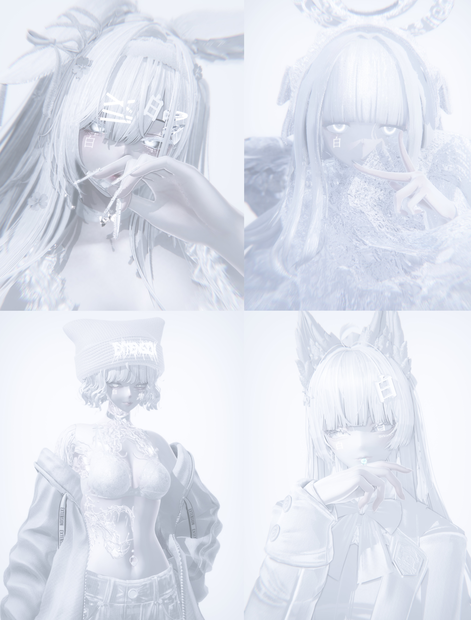 白のポスプロ (Post-Processing/ポストプロセス) 🤍 #AbyssusOrbis