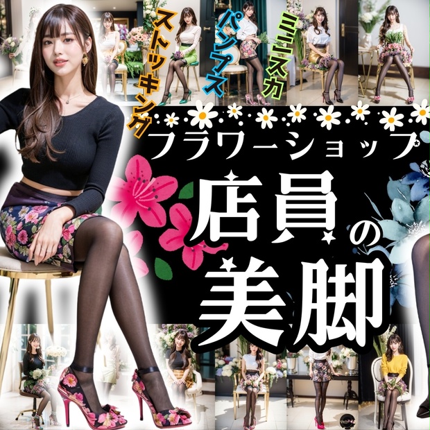 ショップ店員　ミニスカ QAB 琉球朝日放送