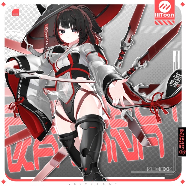 💝~セール中💝[18Avatars]🔪Project-KATANA⚔️ - velvetsky - BOOTH
