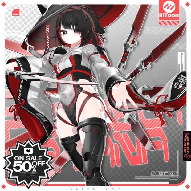 💝~セール中💝[18Avatars]🔪Project-KATANA⚔️ - velvetsky - BOOTH