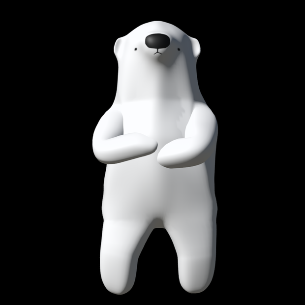 オリジナル3Dモデル『Poko』