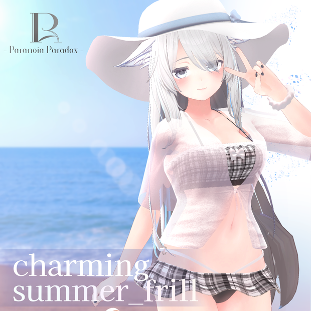 charming_summer_frill 『3Dモデル』