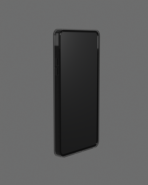 汎用スマートフォン＋クリアケース 3Dモデル / Generic Smartphone + Clear Case 3D Model