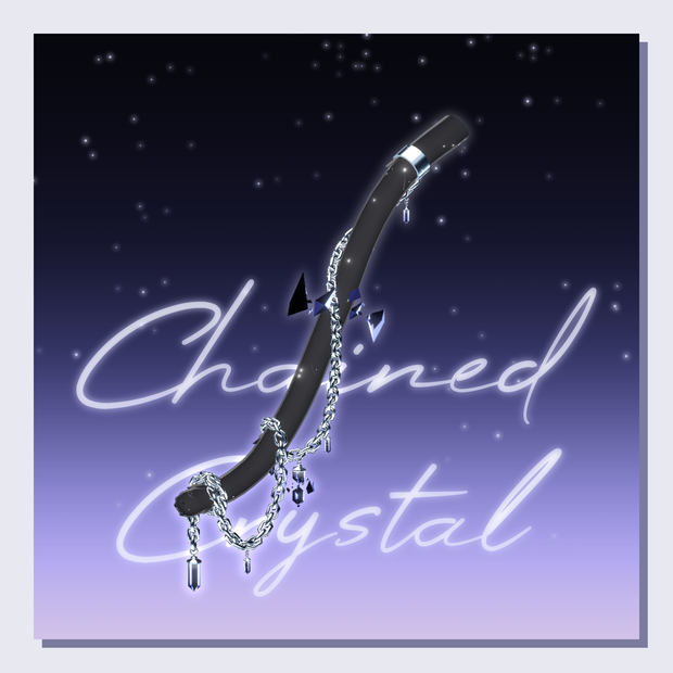 【40アバター+α対応】ChainedCrystal【VRC向けしっぽアクセサリー】