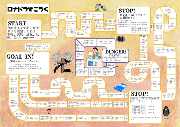 【無料配布】ロナドラすごろく