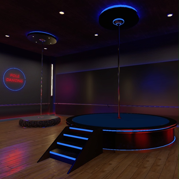 Pole Dance & Stage (Three) ra845 BOOTH