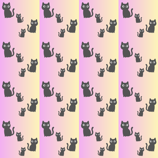 【10枚セット】猫モチーフ　シームレスペーパー　デジタルペーパー　
