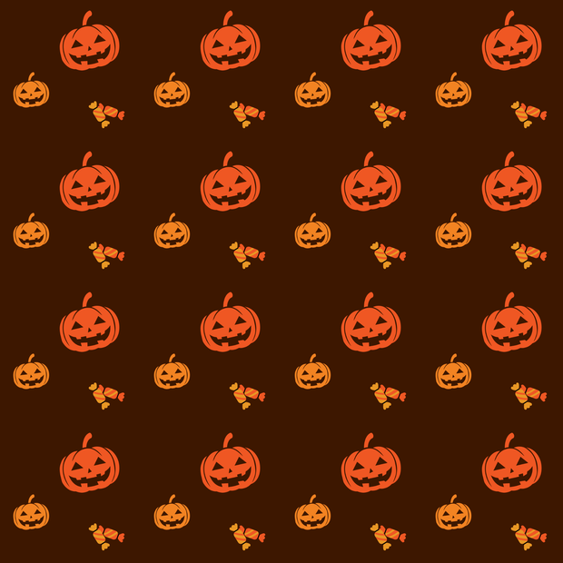 【6枚セット】ハロウィン　シームレスペーパー　デジタルペーパー　