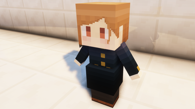 【Minecraft 1.12.2,1.16.5~】littleMaidMobマルチモデル・釘崎野薔薇ver.0.2.1