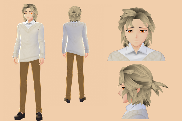 Adoptable Model Vtuber