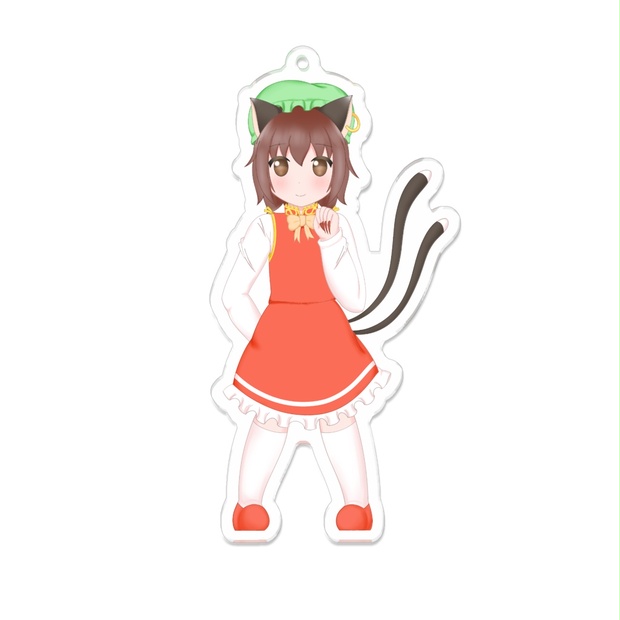 東方プロジェクト 橙 ちぇん チェン スリーブ 未開封 東方プロジェクト 橙(ちぇん) 1/8 完成品フィギュア