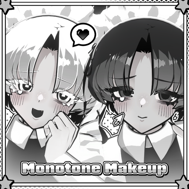 【SiuSiu】 ✖ Monotone Make up & Face Blendshape ✖ 