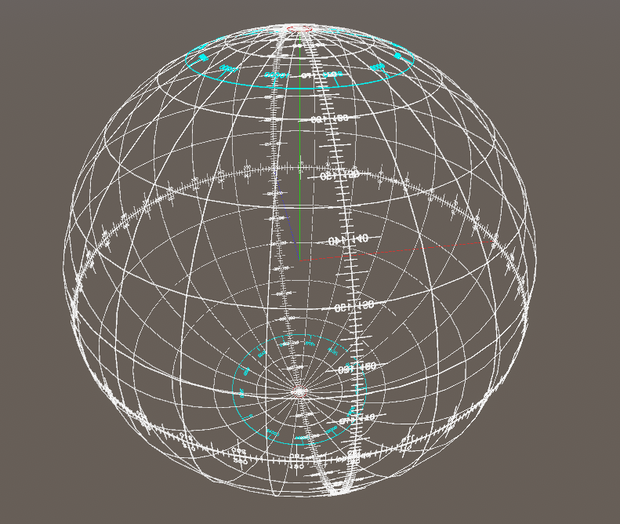 【3Dモデル】World GridLine 100m