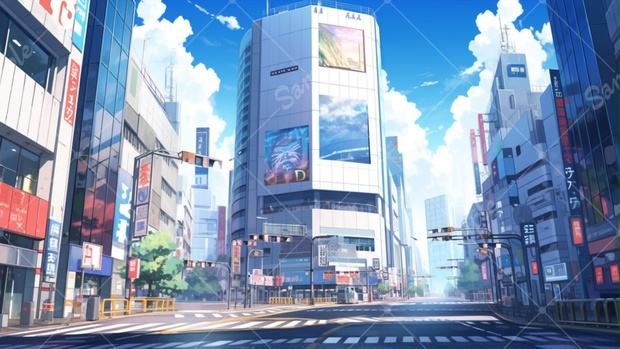 An illustration of a city street lined with tall buildings, evoking the urban South London environment where Arthur Smith grew up with his dad