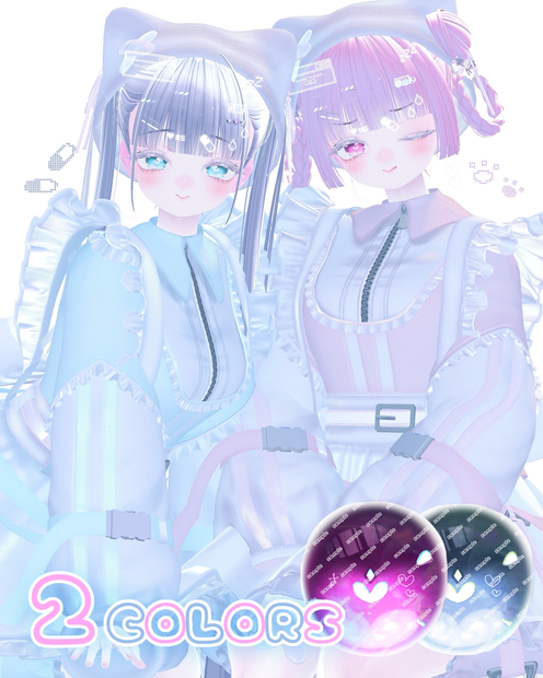【12アバター対応】 ♥Fondant Love♥ Valentine eye texture