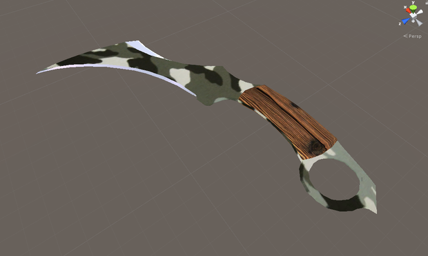 【VRC向け】Karambit knife