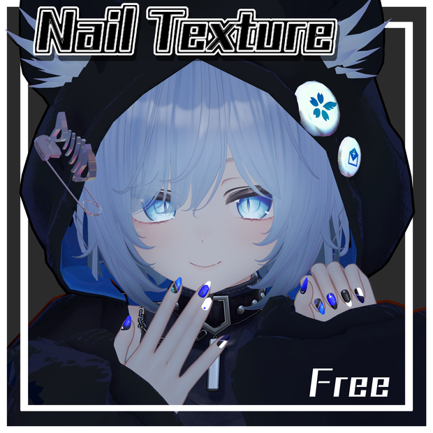 【無料】かっこよさげなネイルテクスチャー【マヌカ】