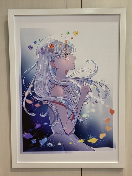 複製原画 額付 如月憂 【受注生産】 - ILLUST GALLERY TOLALA - BOOTH