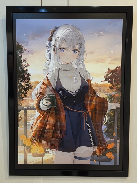 複製原画 額付 ふーみ 【受注生産】 - ILLUST GALLERY TOLALA - BOOTH