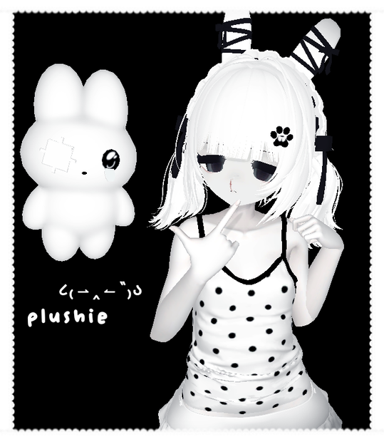 ꒰“ 淡いウサギたち[MANUKA3D] Pale Bunnies ₍ᐢ. .ᐢ₎
