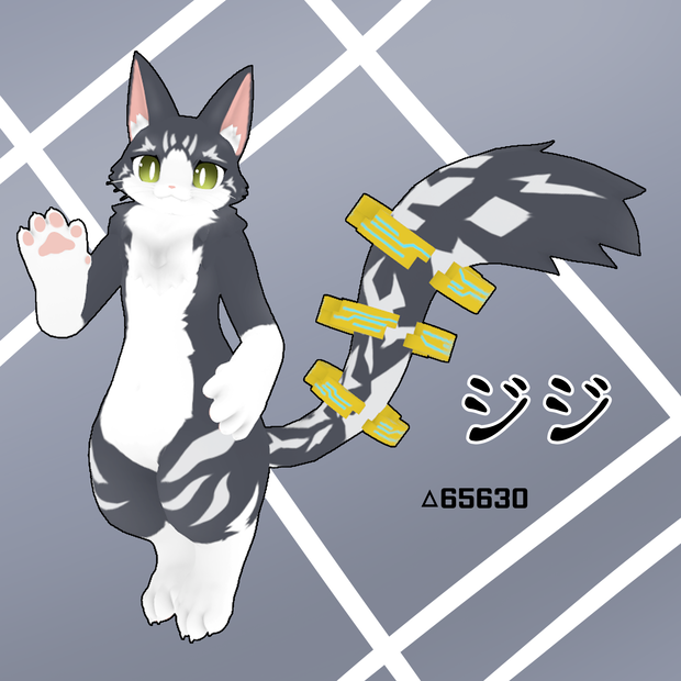 【オリジナル3Dモデル】ジジ（Zizi）