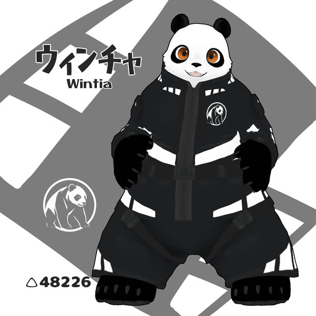 【オリジナル3Dモデル】ウィンチャ(Wintia)