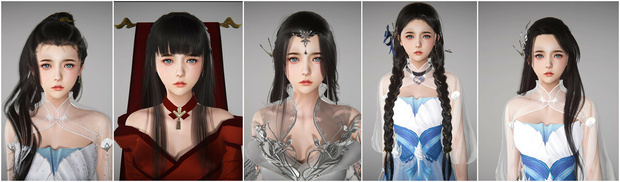 [PH][K-project][MOD-AA07]Hair Style x10 from moonlight blade