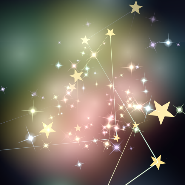 cute particle effect