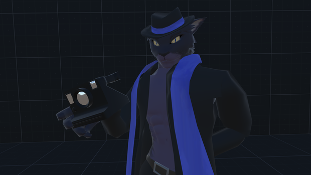 VRChat用「撮れる！描ける！インスタントカメラ（ポラロイドカメラ）2.0」【アバター用アクセサリー】(旧バージョン)