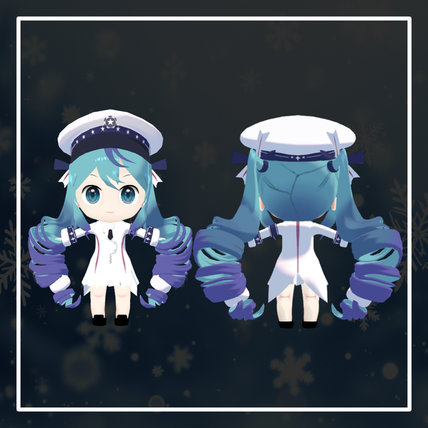 Snow Miku 2017 Chibi | Fanmade | VRC