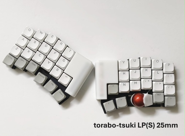 完成品 torabo-tsuki M 分割型トラックボールキーボード おまけ 完成品 torabo-tsuki M 分割型トラックボールキーボード おまけ