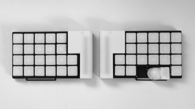 torabo-tsuki OM トラックボール付き無線分割キーボードキット - のぎ