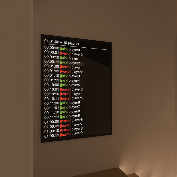 VRChat Udon 入退室ログアセット