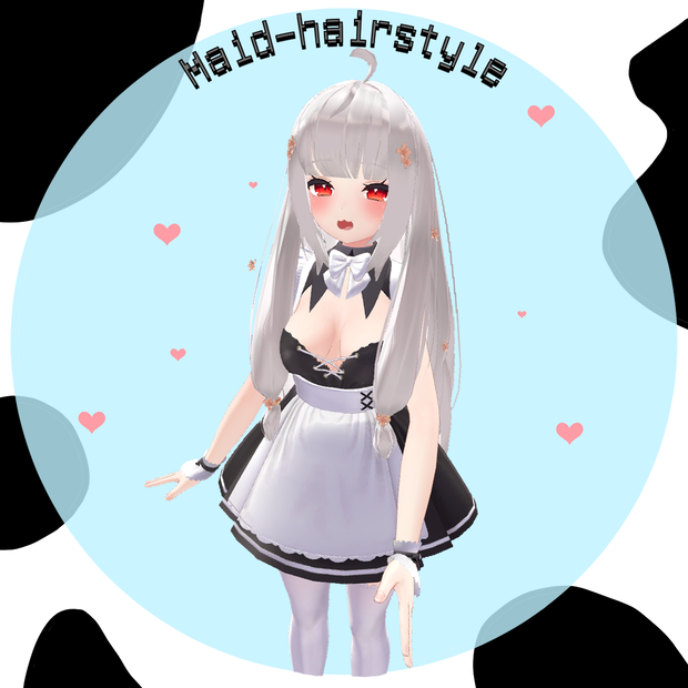 maid_hairstyle-dynamic bone 設定済み-