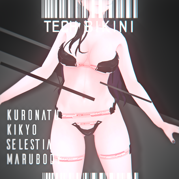 【4アバター対応】TECH BIKINI