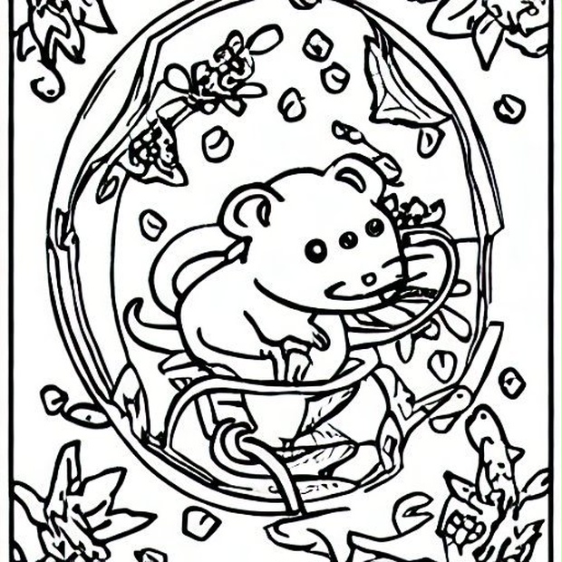 【ダウンロード　download】干支塗り絵集　coloring book