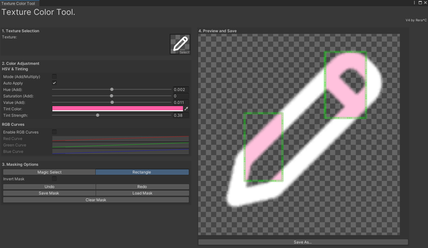 Texture Color Tool