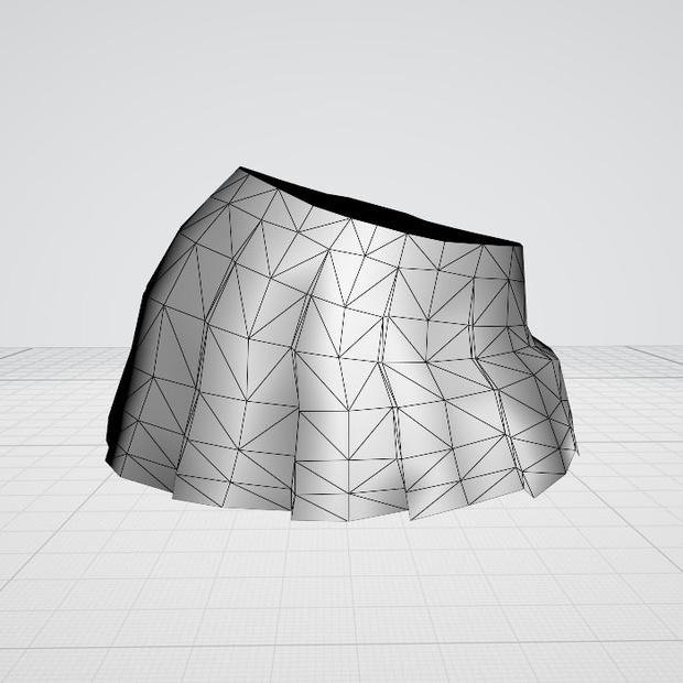 3d  スカート
