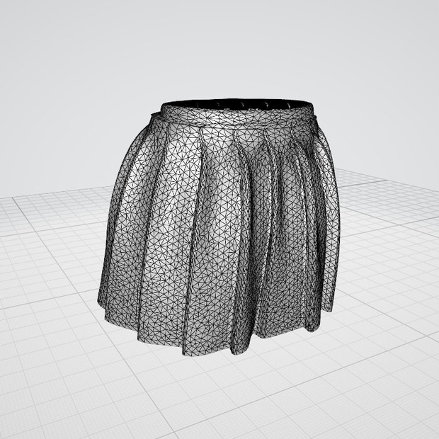 3d スカート