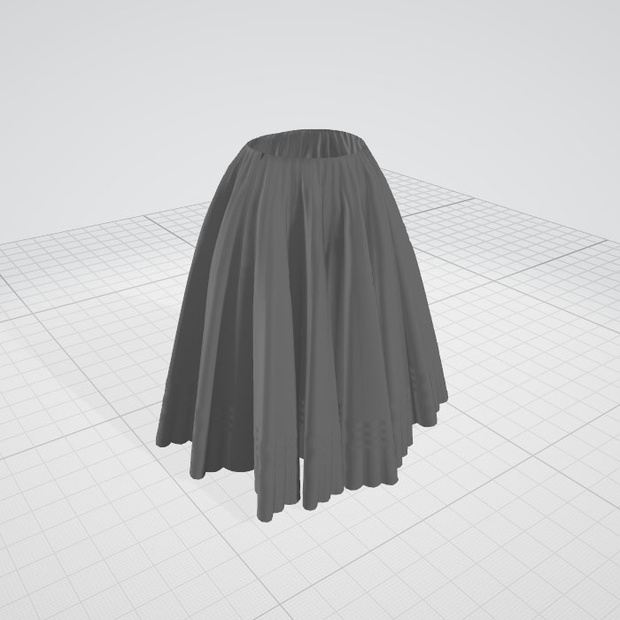 3d  スカート